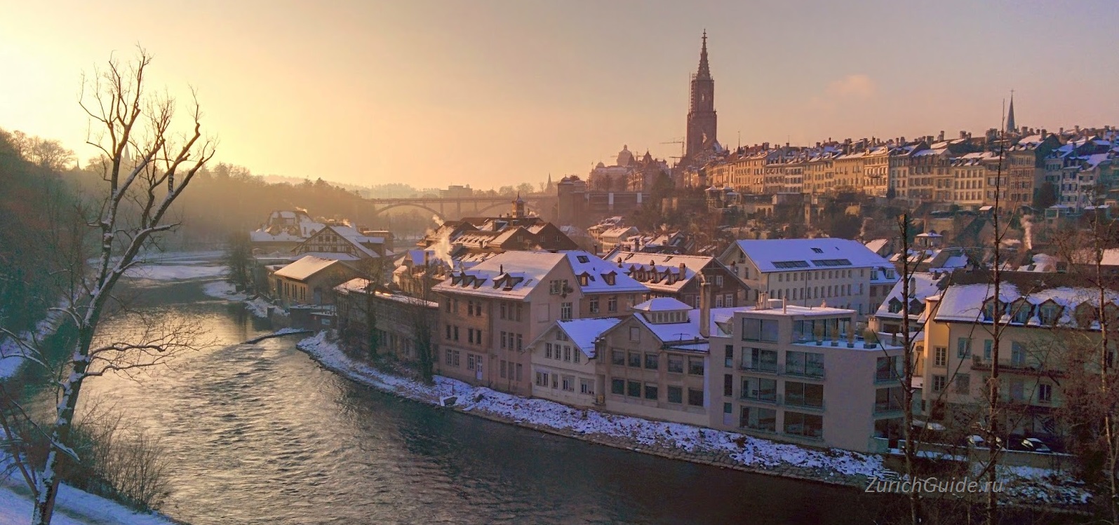 Bern5 Берн (Bern), Швейцария - путеводитель по городу. Туристический маршрут по Берну с картой, достопримечательности Берна.