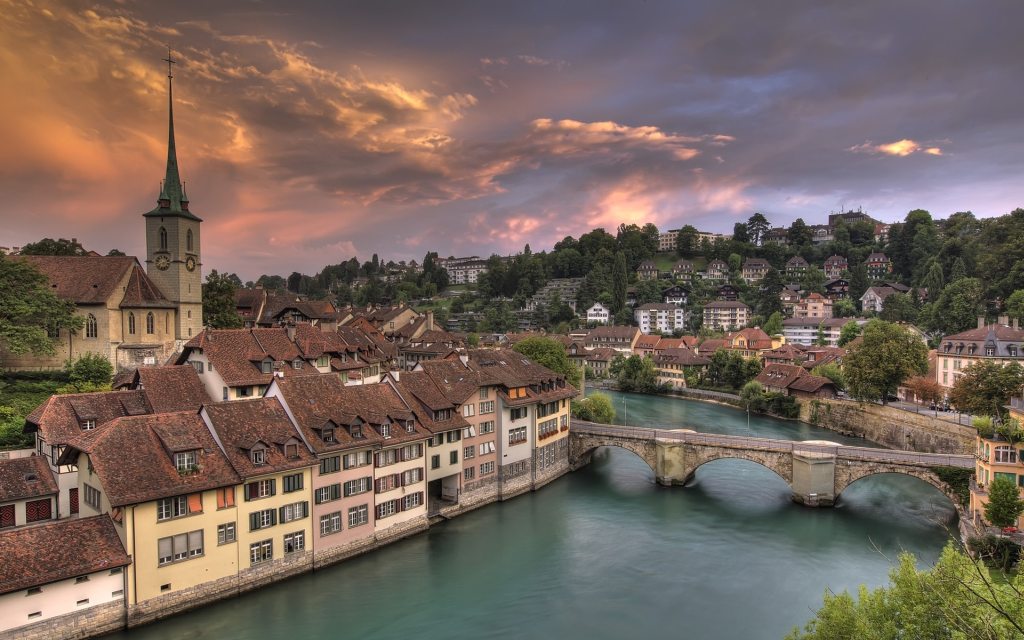 Bern7 Берн (Bern), Швейцария - путеводитель по городу. Туристический маршрут по Берну с картой, достопримечательности Берна.